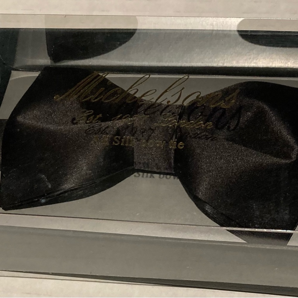 All Silk bow tie